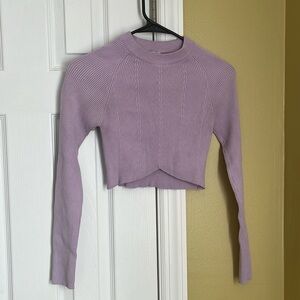 Garage Long Sleeve Ribbed Sweater